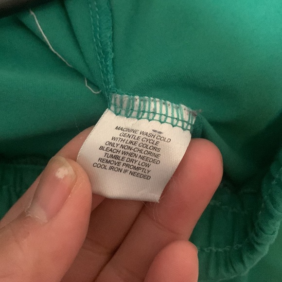 Green soft shorts- Eye Candy-Medium - Picture 4 of 5